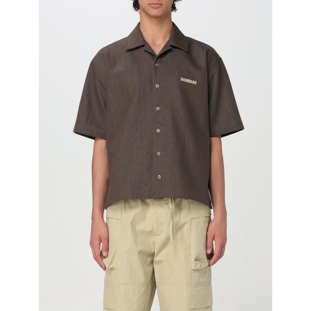Bonsai Shirt Men Brown